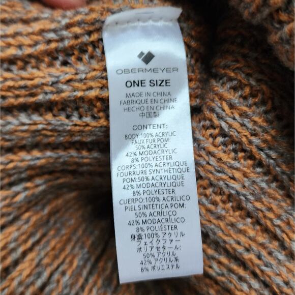 NWT Obermeyer Women's Fir FF Beanie - Picture 2 of 5